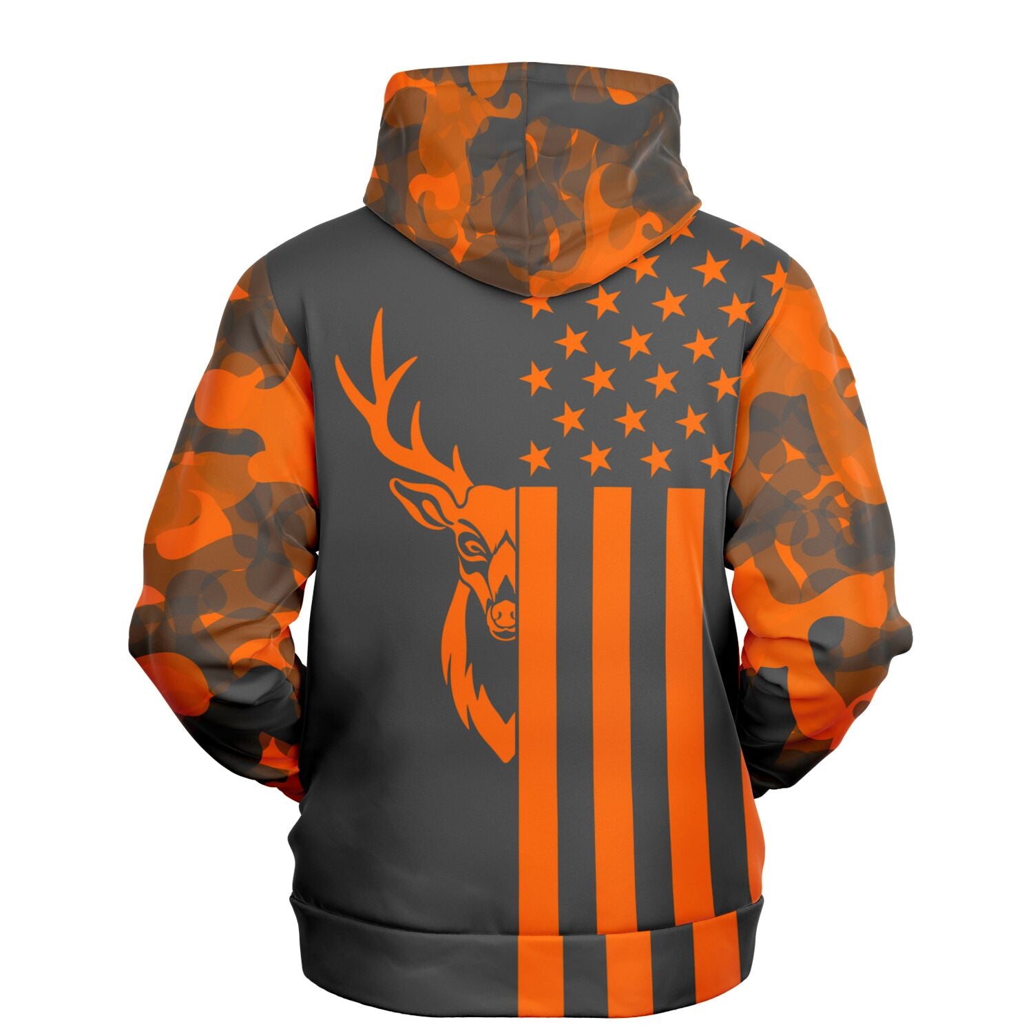 Deer Hunting Hoodie Orange Camo Hunter Hoodies